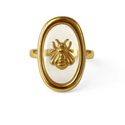 Bague Sceau abeille Chéri Chérie