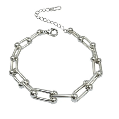 Bracelet Maillon Argent Chéri Chérie