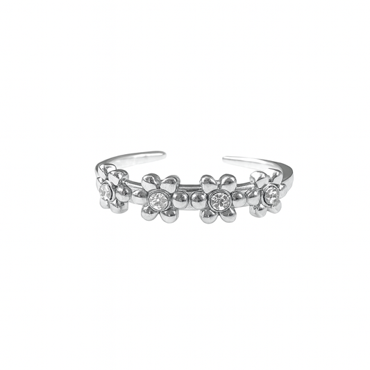 Bague Marguerite Zircon