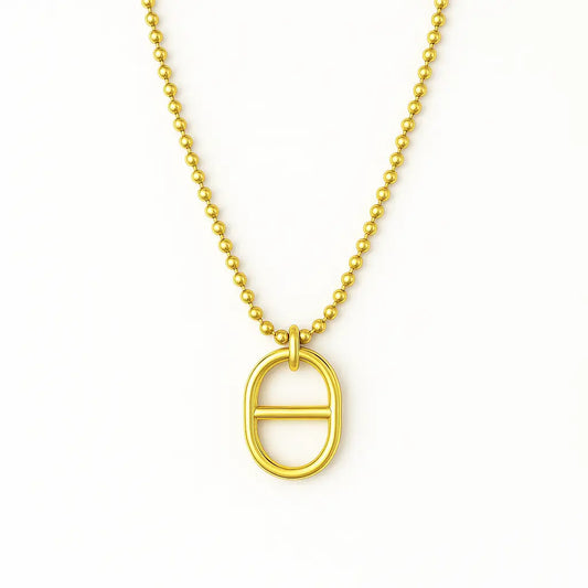 Collier maille fine avec pendentif Chéri Chérie