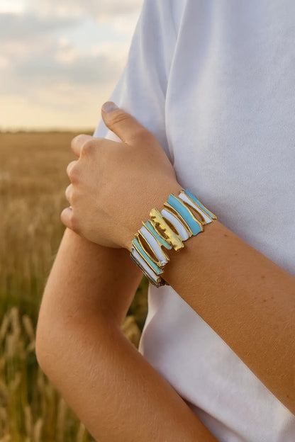 Bracelet jonc, nuage Chéri Chérie