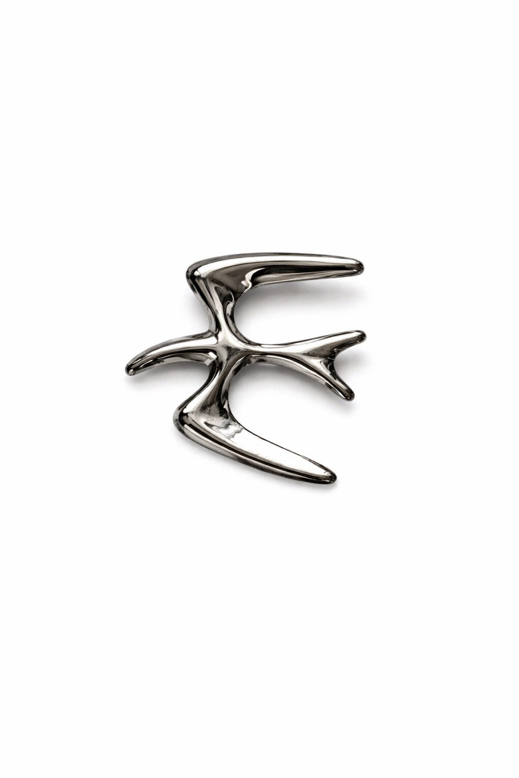 Broche Hirondelle Argentée Chéri Chérie