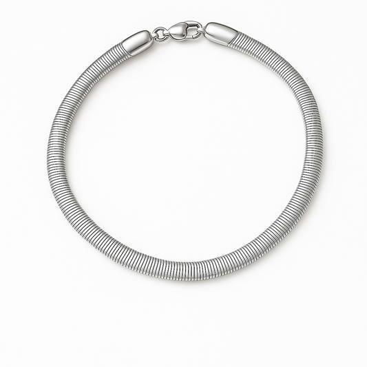 Bracelet maille serpent