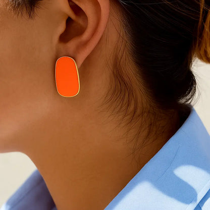 Boucles d’oreilles oranger Chéri Chérie