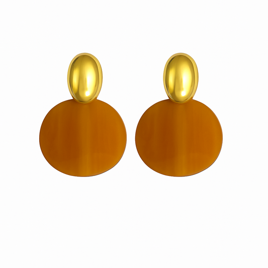 Boucles d’oreilles  résine