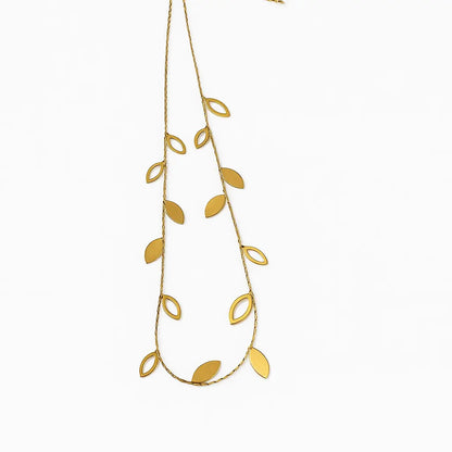 Collier feuilles Chéri Chérie