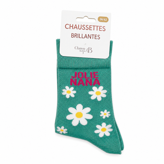 Chaussettes Brillantes — Jolie Nana Chéri Chérie