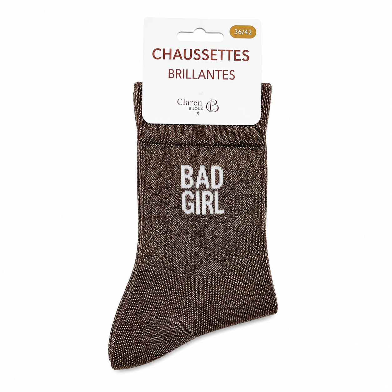 Chaussettes Brillantes — Bad Girl Chéri Chérie