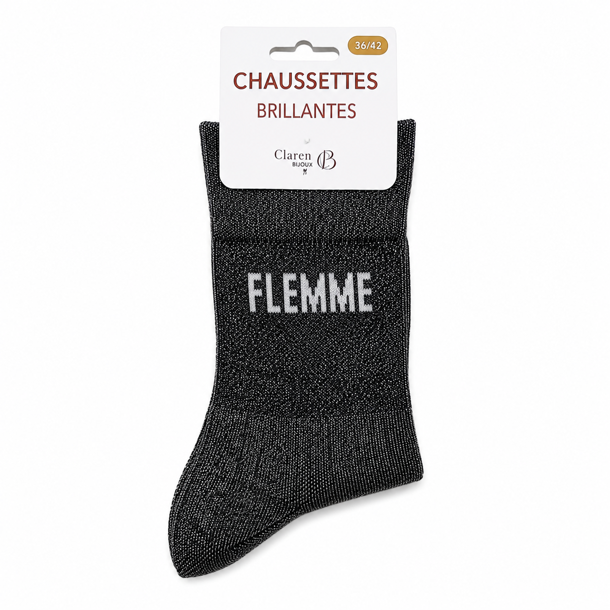 Chaussettes Brillantes — Flemme Chéri Chérie