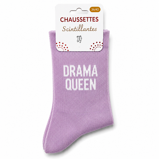 Chaussettes Scintillantes — Drama Queen Chéri Chérie