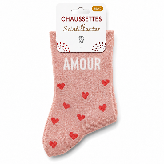 Chaussettes Scintillantes — Amour Chéri Chérie