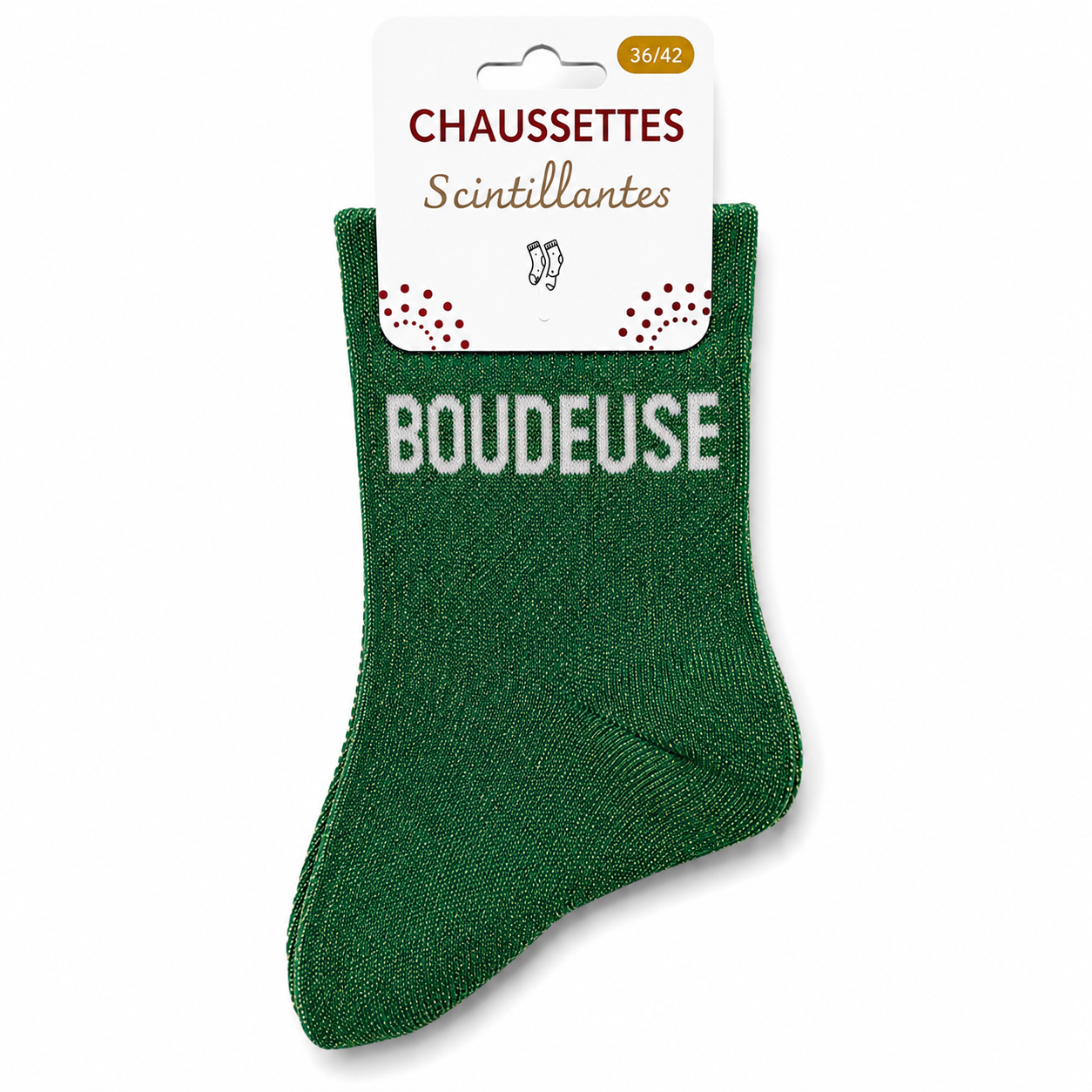 Chaussettes Scintillantes — Boudeuse Chéri Chérie