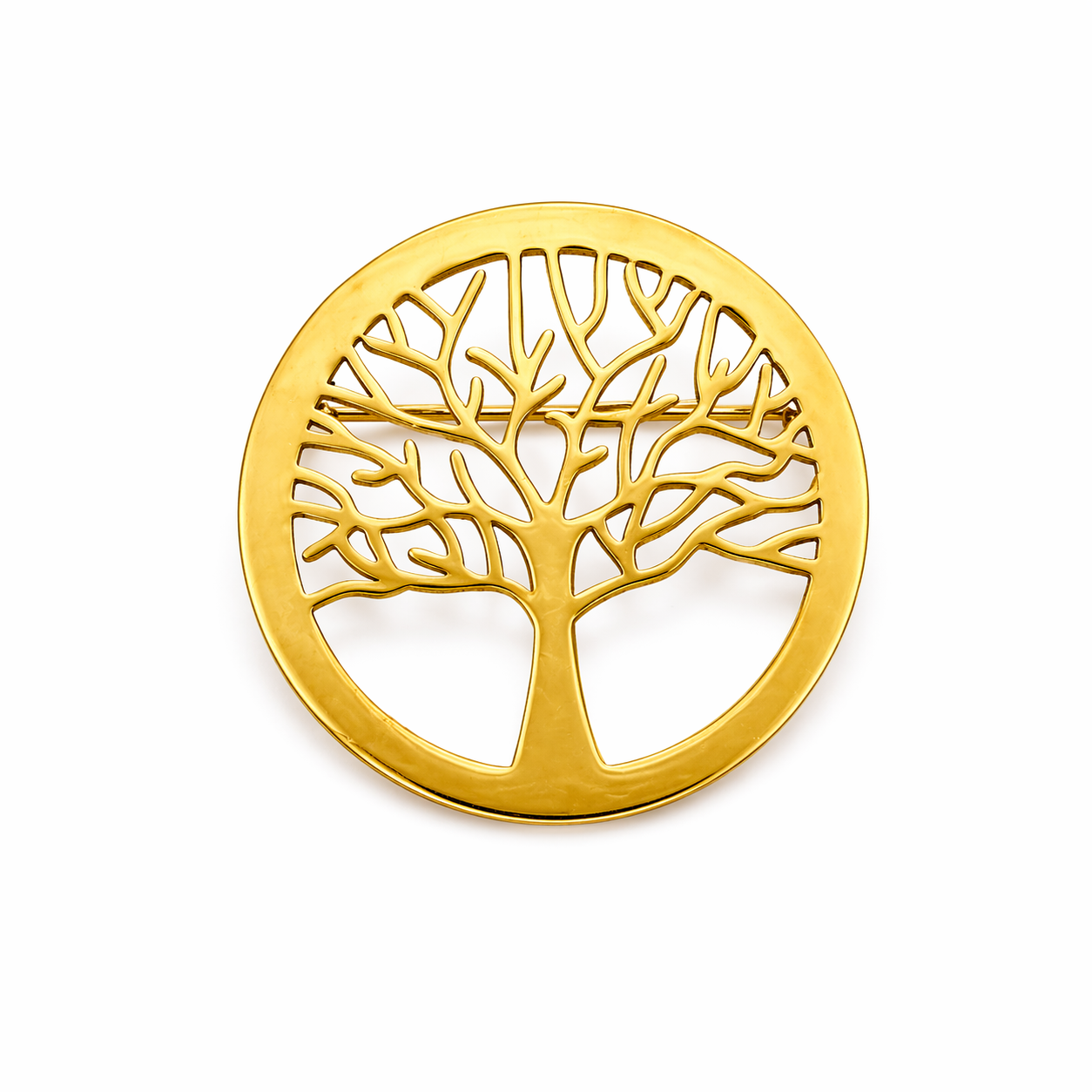 Broche Arbre de Vie Branches Dorée Chéri Chérie