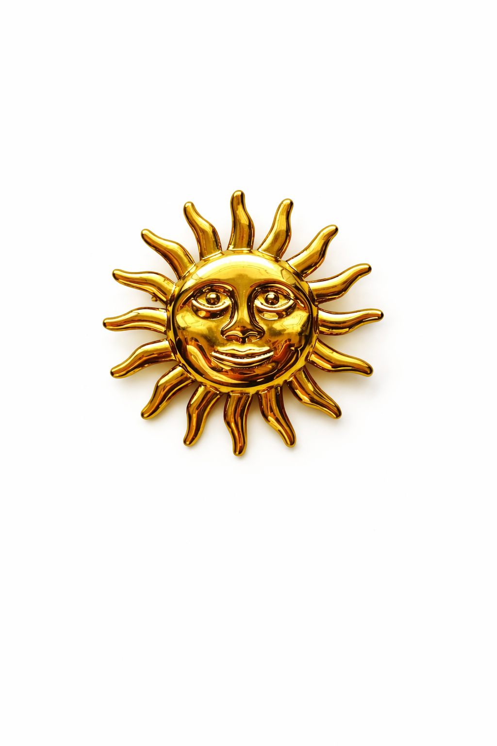 Broche Soleil Visage Chéri Chérie