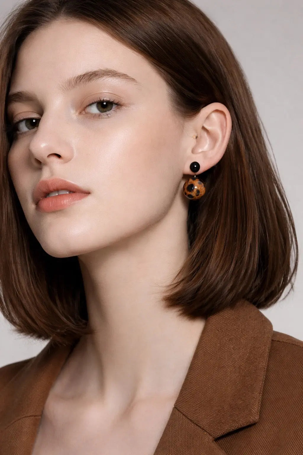 Boucles d'Oreilles Colette - Double Perle Chéri Chérie