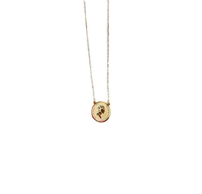 Collier sautoir pièces Chéri Chérie