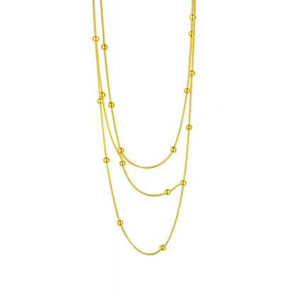 Collier triple rang Chéri Chérie