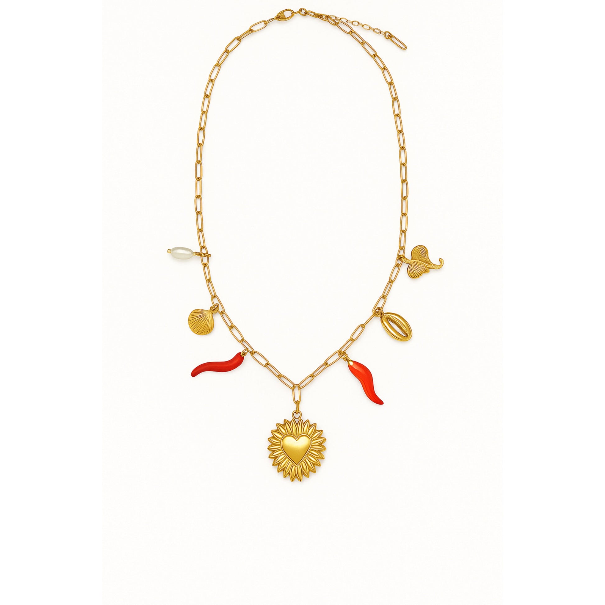 Collier breloques Chéri Chérie