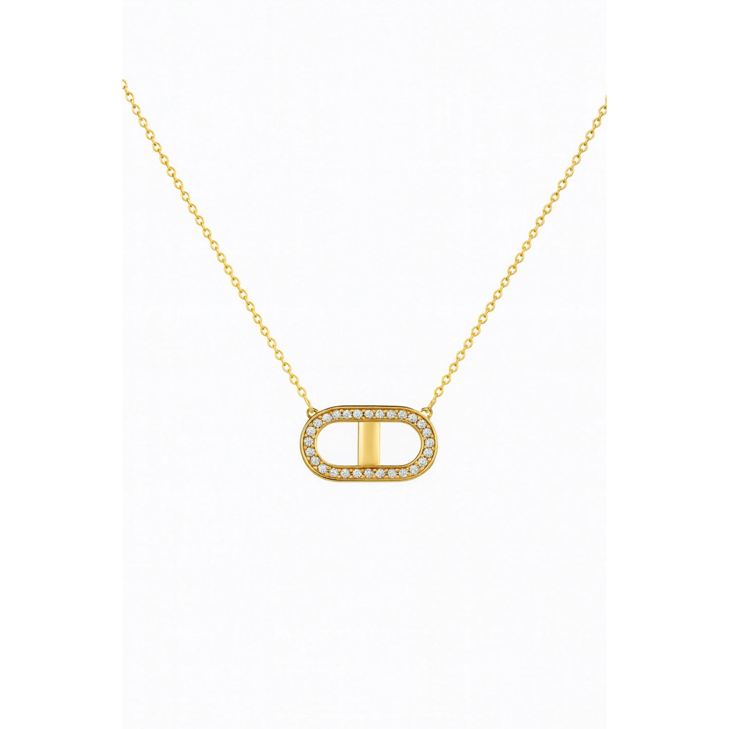 Collier avec strass Chéri Chérie