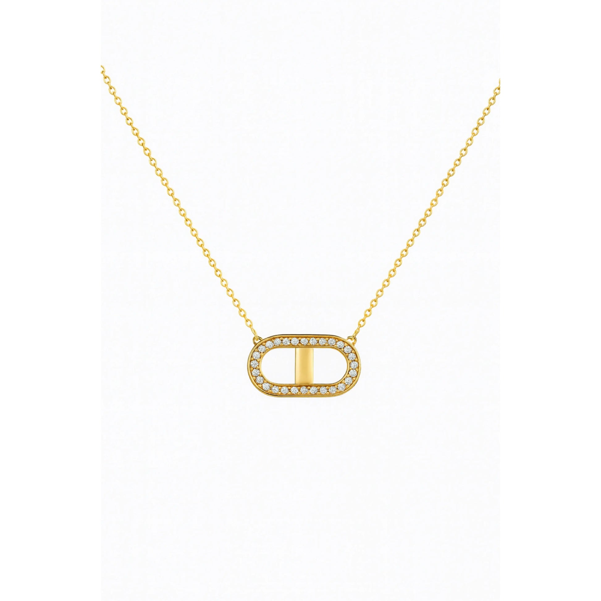 Collier avec strass Chéri Chérie