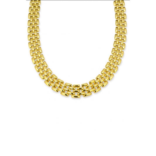 Collier maille plate Chéri Chérie