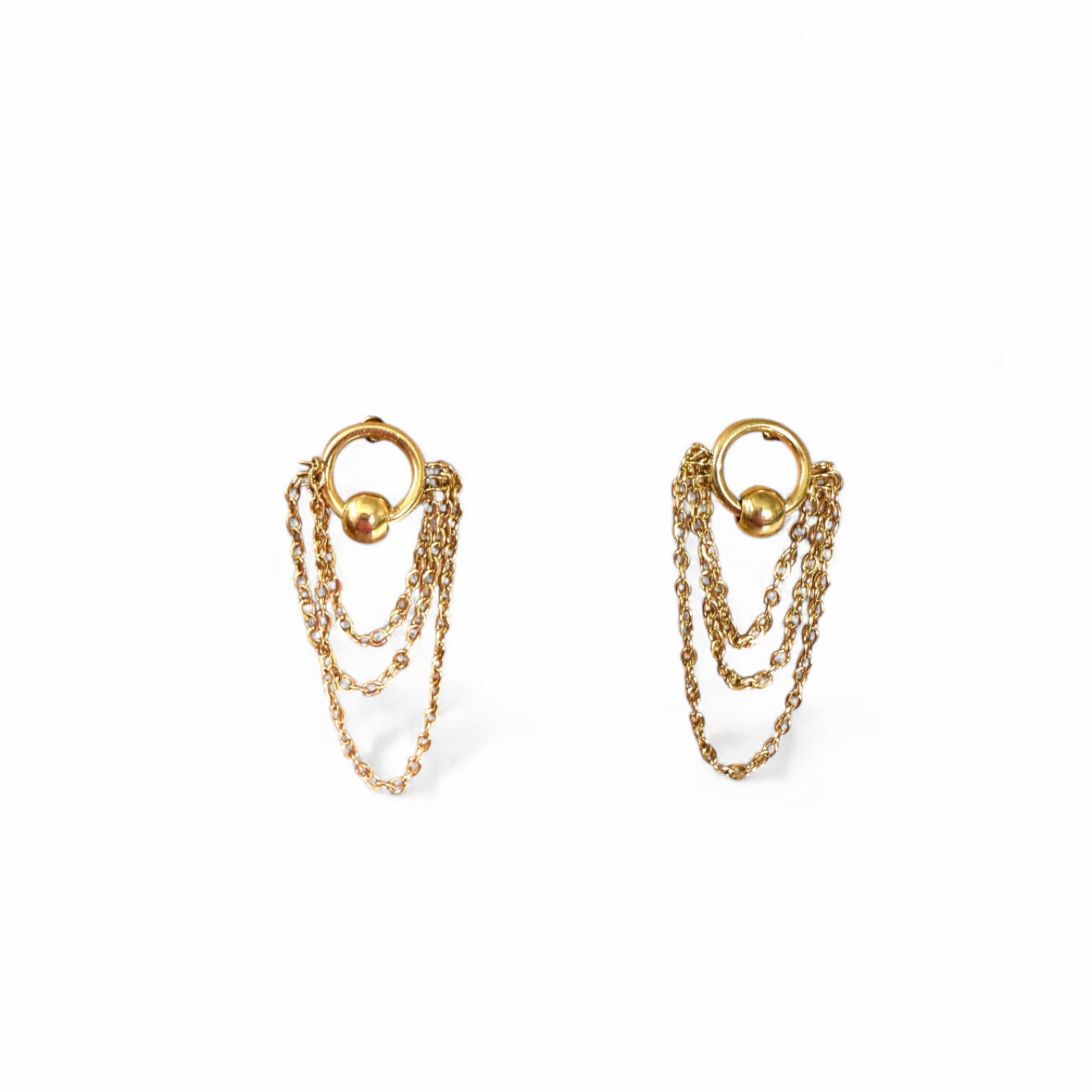 Boucles d’oreilles tendance 28 – acier chirurgical Chéri Chérie