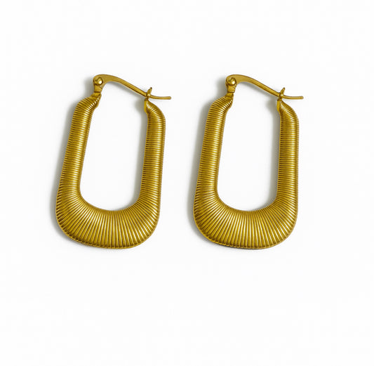 Boucles d’oreilles striées Chéri Chérie