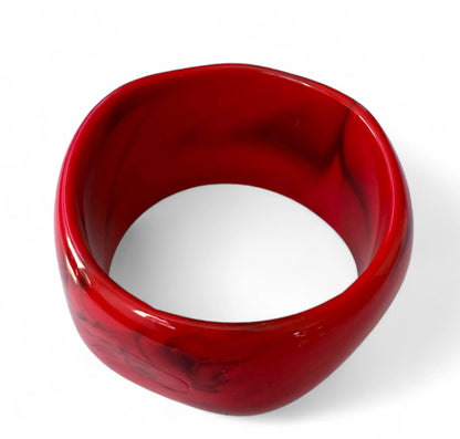 Bracelet résine rouge passion acier chirurgical 316L waterproof hypoallergénique – Chéri Chérie