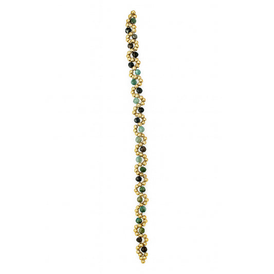 Bracelet Perles du japon Vert Menthe Chéri Chérie