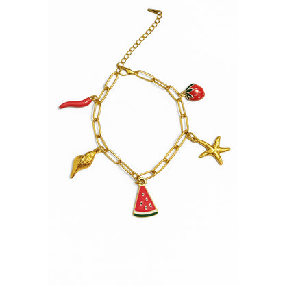 Bracelet avec Charms Chéri Chérie