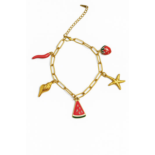 Bracelet avec Charms Chéri Chérie