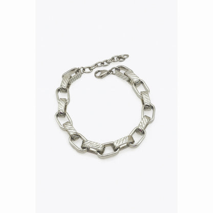 Bracelet grosses mailles avec  strilles Chéri Chérie