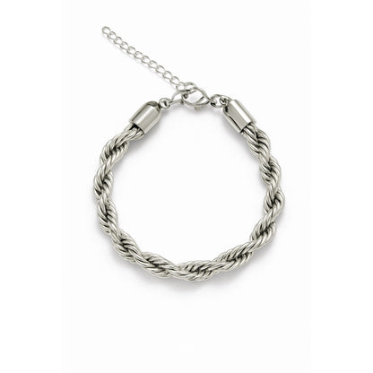 Bracelet grosse maille Torsadé Chéri Chérie