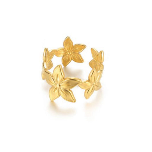 Bague Couronne florale Chéri Chérie