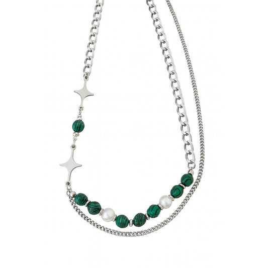 Collier double homme Chéri Chérie