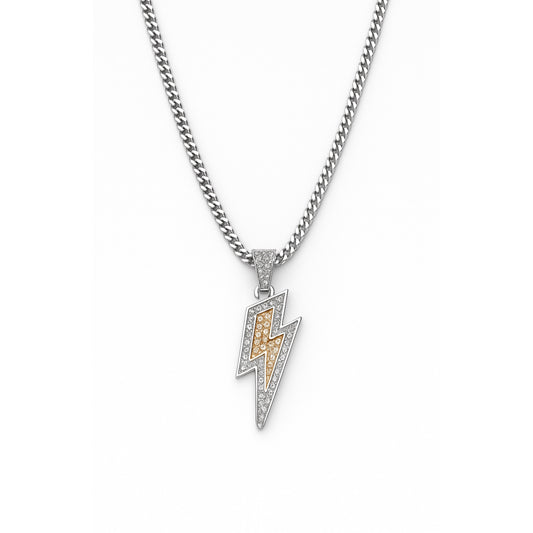 Collier avec pendentif double faces Chéri Chérie