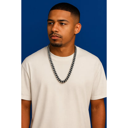 Collier grosse mailles homme Chéri Chérie