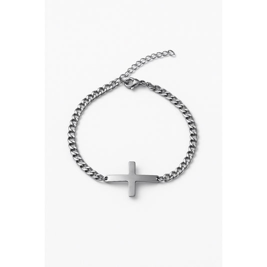 Bracelet mailles plates Chéri Chérie
