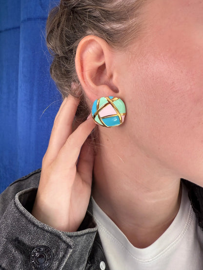 Boucles d’oreilles boom Chéri Chérie