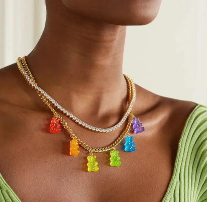 Collier bonbons Chéri Chérie