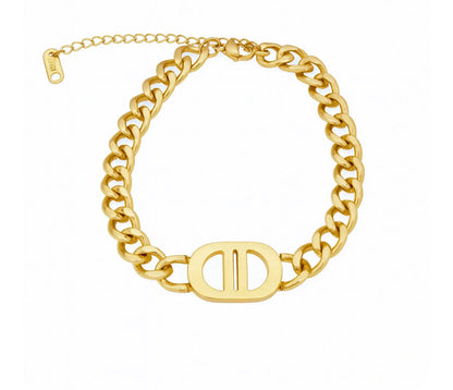 Bracelet grosse maille Chéri Chérie