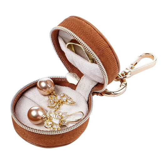 Breloque sac rangement bijoux