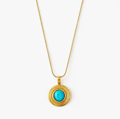 Collier avec pierre naturelle Chéri Chérie