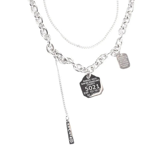 Collier Multi chaînes street