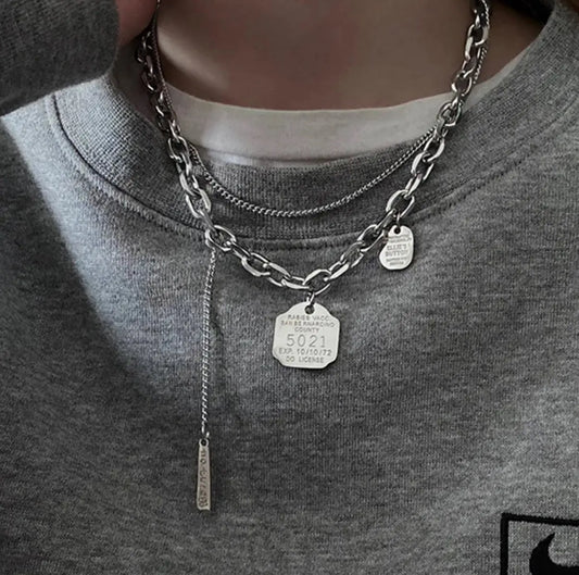 Collier Multi chaînes street Chéri Chérie