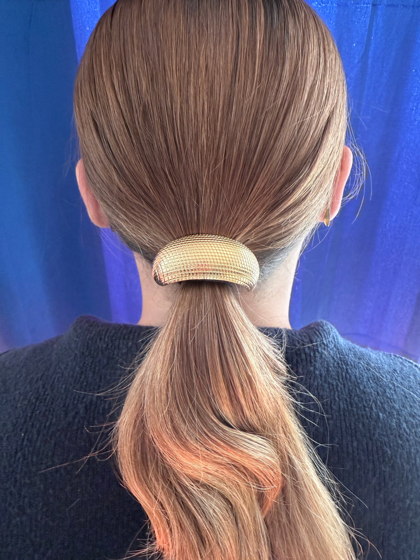 Élastique cheveux Or Texturé Chéri Chérie