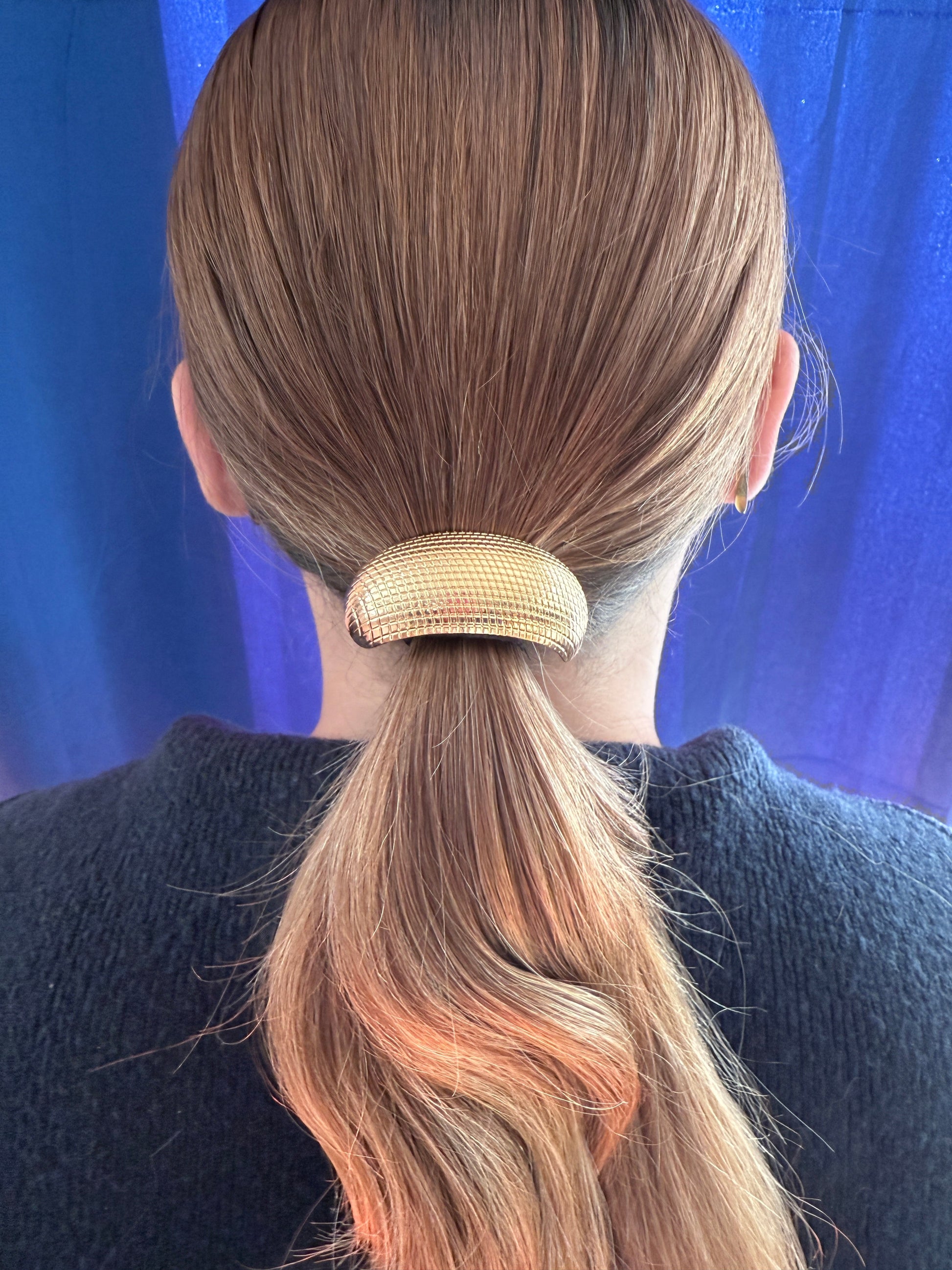 Élastique cheveux Or Texturé Chéri Chérie