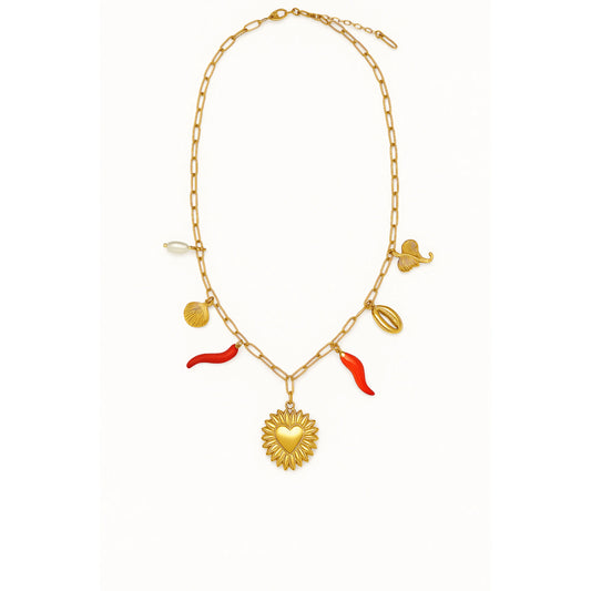 Collier breloques Chéri Chérie