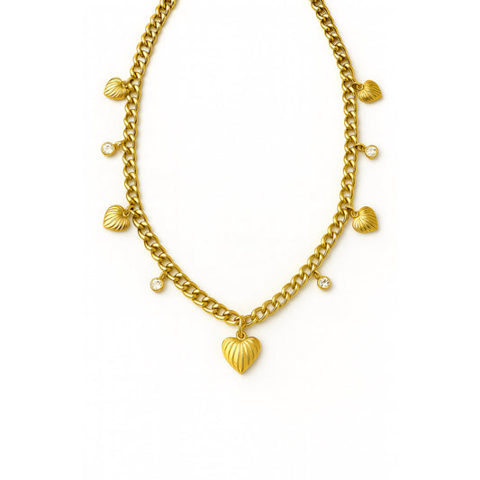 Collier breloque coeur Chéri Chérie