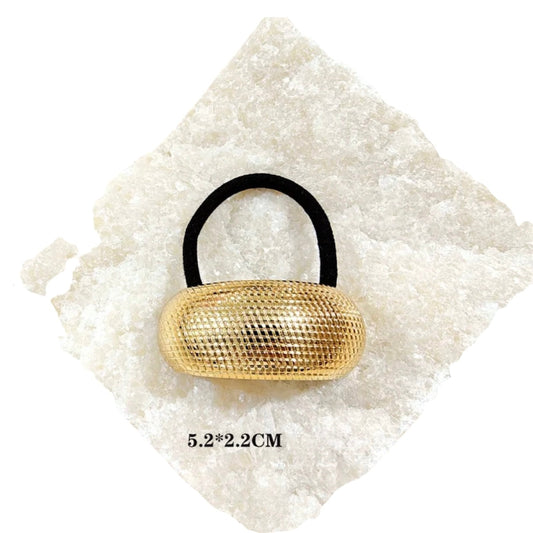 Élastique cheveux Or Texturé Chéri Chérie